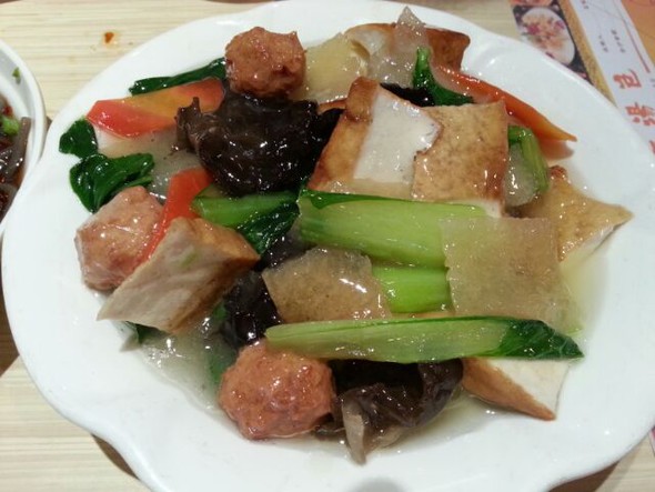 肉丸炒三鲜