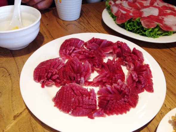 鸡胗花赞!