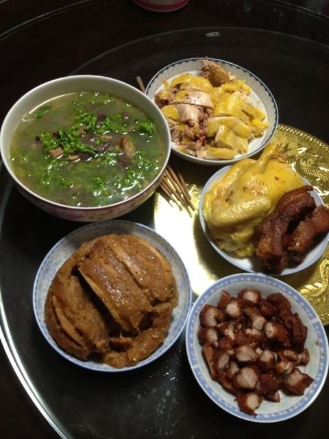 晚饭