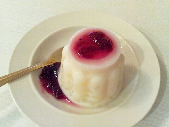 蓝莓布丁