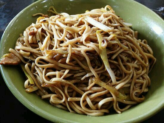 肉丝拌面