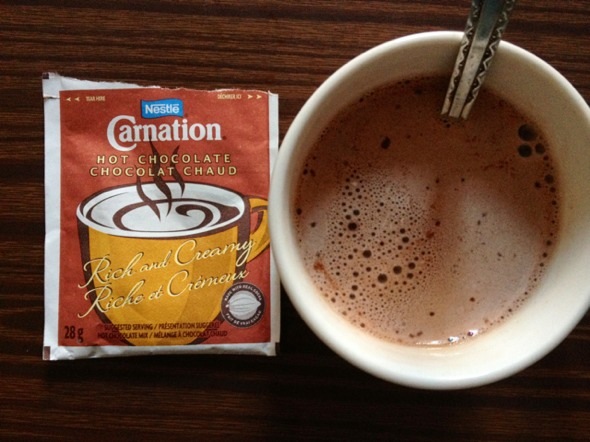 早歺hot chocolate