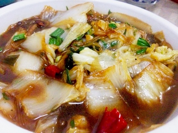 牛肉白菜烩粉丝