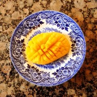 芒果的切法
