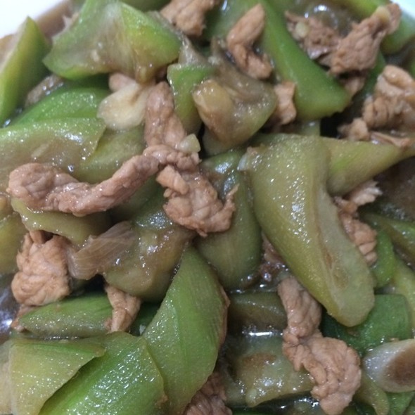 丝瓜炒肉