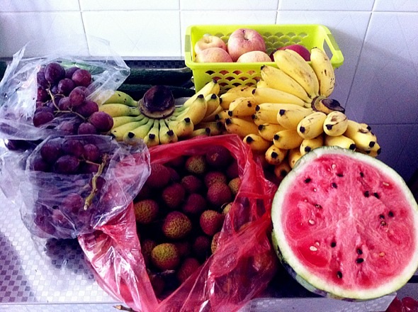 家里水果每天不断!