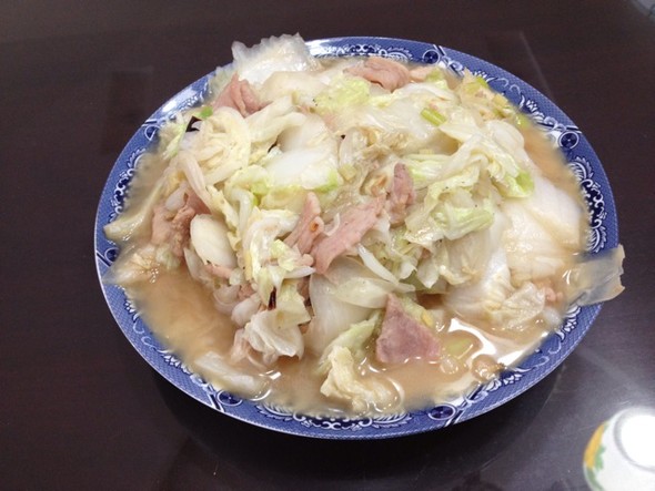 白菜炒肉