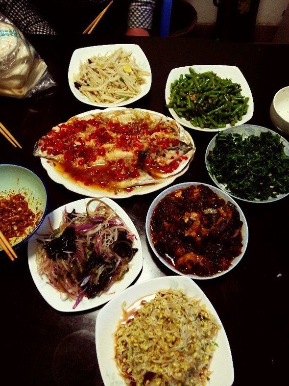 在家聚餐