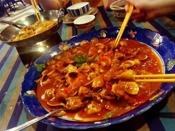 意大利红烩海鲜_鸡汁烩海鲜_大虾哈利烩(2)