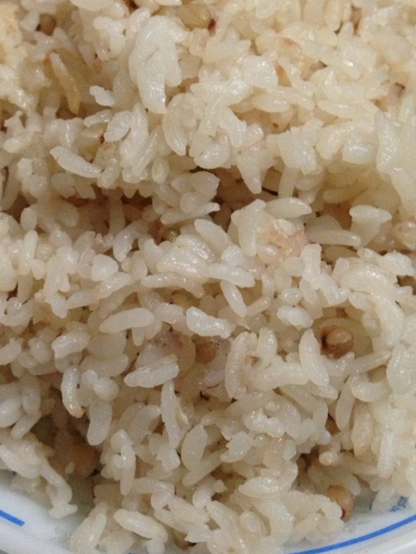 荞麦米大米饭
