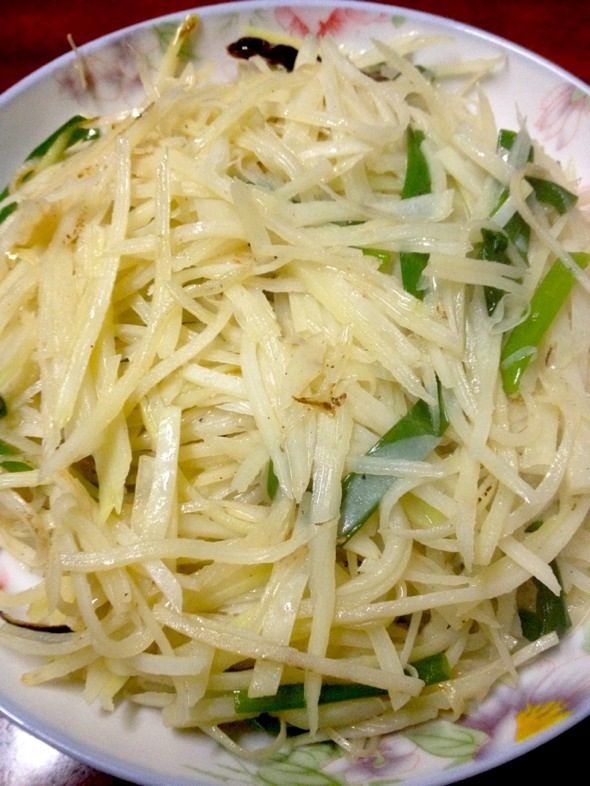 醋溜土豆丝