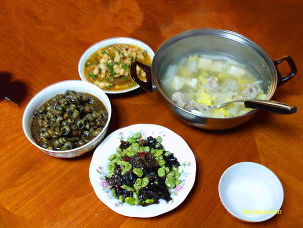 晚饭