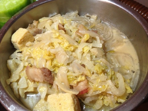 酸菜炖豆腐