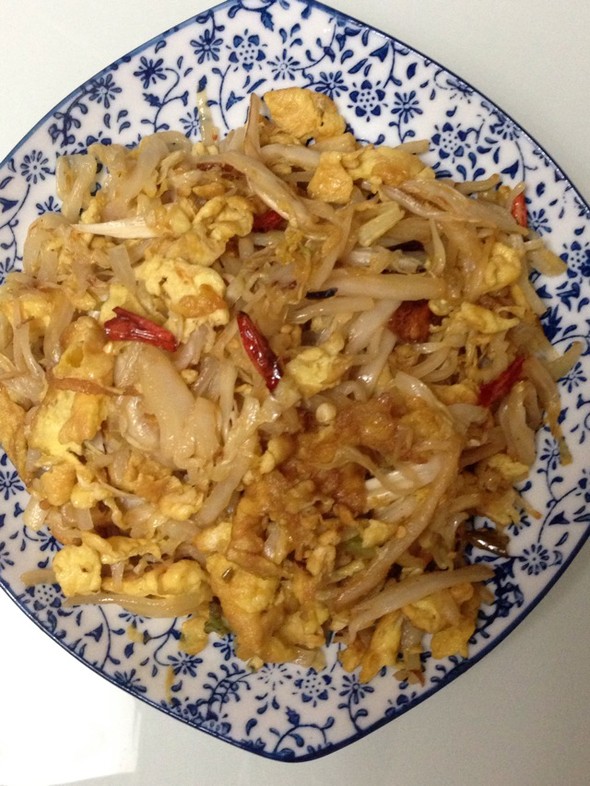酸菜炒鸡蛋